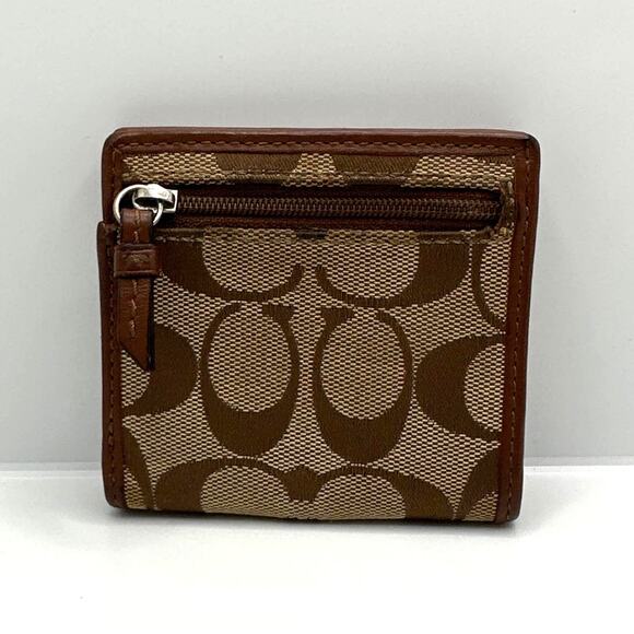 Vintage COACH y2k Brown Small Wallet - Picture 2 of 9